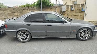 bmw 320 94: BMW 3 Seriyası E36 sedan - Kuzov: 4 qapılı sedan, boz rəng - — 2