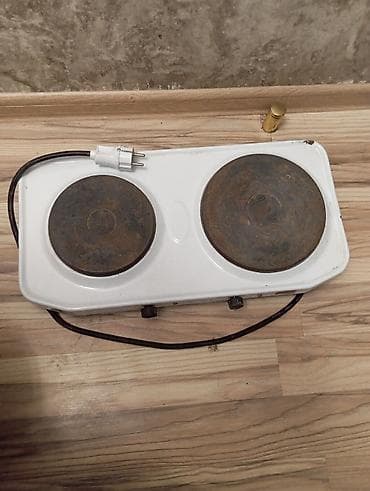 mini elektrik sobası: İki gözlü elektrik sobası (portable/plitə) - 220V şəbəkəyə qoşulan — 1