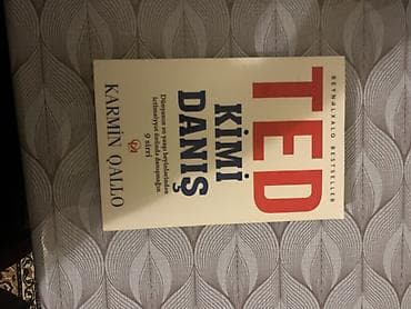 Məhsul: “TED kimi danış” – Karmin Qallo Nəşr: Qanun Nəşriyyatı — 2