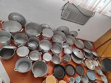 Посуда для готовки: Кастрюля, Алюминий — 2