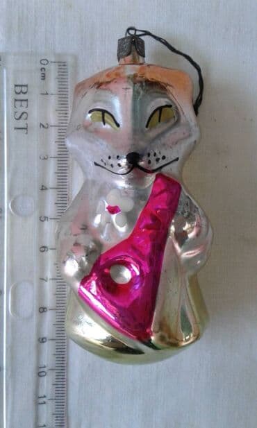 şüşə qiymətləri: Kolleksionerlər üçün şam ağacını bəzəməyə sovet istehsalı 1950-1980-ci — 7