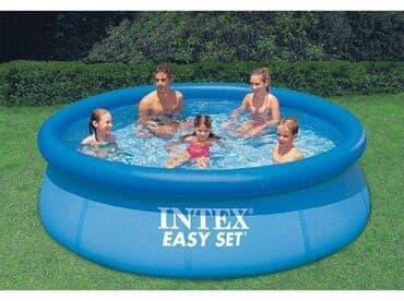 intex 732 x 366 x 132: Hovuz Intex Easy Set 3.96m × 84sm "Easy Set" seriyasının şişmə hovuzu — 2