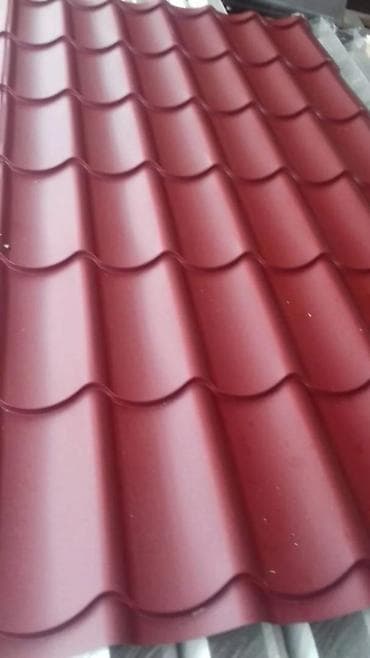 Çerepitsa: Metal dam örtükləri, rəng - Qırmızı — 1