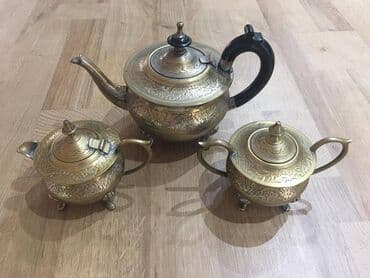 Əntiq saatlar: Qədimi çaydan dəsti — 2