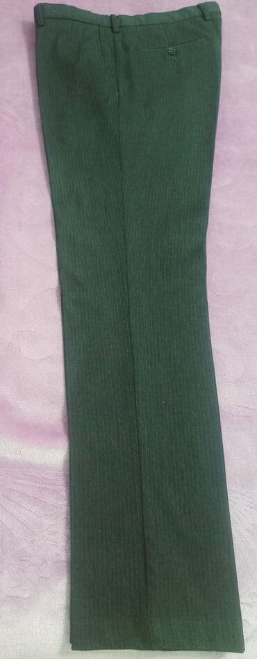 qaqa stili şalvar: Klassik Şalvar, rəng - Yaşıl — 1