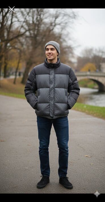 kişi gödəkçələri: Kurtka, Bolonka, Qış, Prada — 1