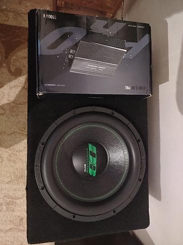 xiaomi redmi note 11s: Avtomobil üçün subvufer + gücləndirici komplekti - Subvufer: Deaf — 1