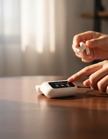 AirPods Pro smart ekrnalı ⭐ Əsas Xüsusiyyətlər: ✅ LED Smart Ekran