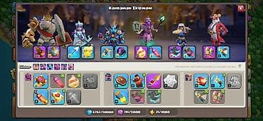 max kinder: 6800 elmas. Clash of Clans hesabı – inkişaf etmiş Asil Köy və qəhrəman — 4