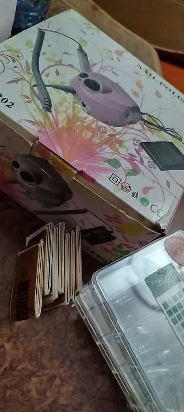 Manikür üçün tam dəst - 48W LED/UV lampa – gel lak və gel — 2