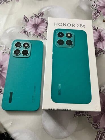 Honor X8c, 128 GB, rəng - Yaşıl, Barmaq izi