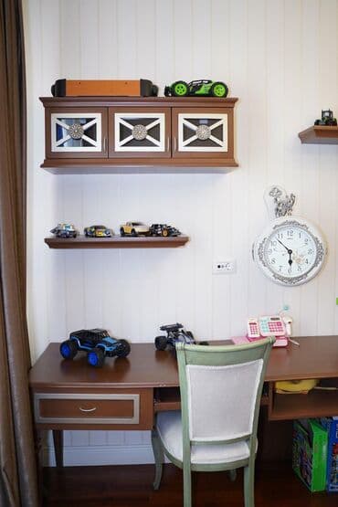 usaq otagi ucun dolablar: Oğlan və qız üçün, İşlənmiş, Təknəfərlik çarpayı — 10