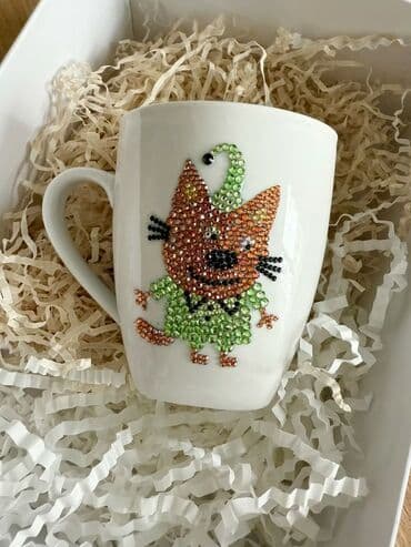 hərflərin bəzəkli yazılışı: Fincanlar, Keramika, 1 əd — 21