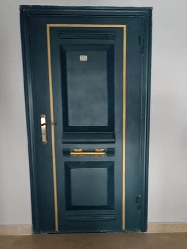 Mənzil üçün Yeni Giriş qapısı 100x210 sm Glazok ilə, Zəmanətsiz, Ödənişli quraşdırma, Ödənişli çatdırılma