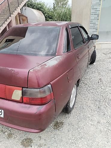 disk ve teker type 1: LADA 2110 sedan - Kuzov: 4 qapılı sedan, tünd bordo rəng - Mühərrik — 2