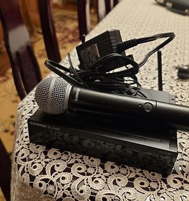 ucuz maqintafon: Yeni Simsiz (Bluetooth) Mikrofon Shure, Ünvandan götürmə — 9
