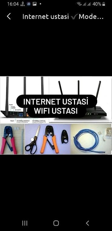 Internet ustasi wifi ustasi . Sazz ix350 model temir var temir