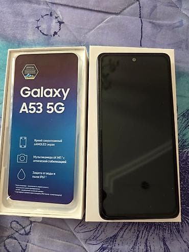 galaxy tab a8: Samsung Galaxy A53 5G, rəng - Qara, Sənədlərlə — 2
