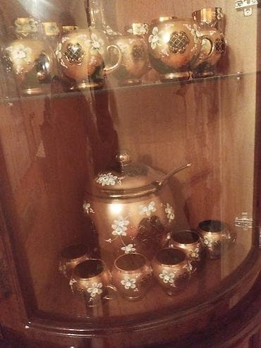 icki qabı: Çay dəsti, 6 nəfərlik, Çexiya — 9