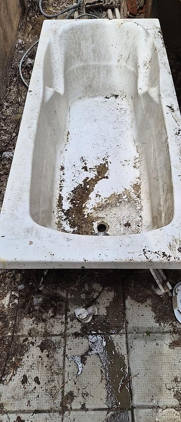 Akril vanna – karkaslı, panel dəstli - Material: akril - Ölçü — 1