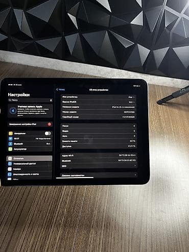 ipad air: Apple iPad Air M1 planşeti - Rəng: Göy (Space Blue tonunda) - Korpus — 5
