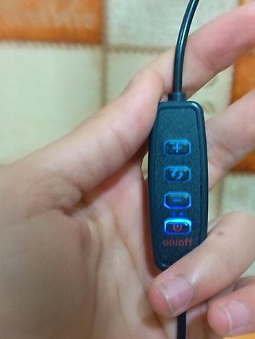 dubai iphone 14 pro: Masaüstü LED ring işıq dəsti - 26–30 sm diametrdə dairəvi LED işıq - — 2