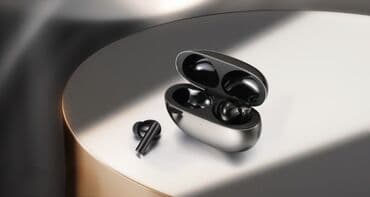 airpods qulaqcıq: Беспроводные (Bluetooth) Наушники, Realme, цвет - Черный — 3