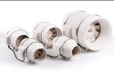 Kanal tipli boru ventilyatorları – müxtəlif ölçülərdə yüksək səmərəli