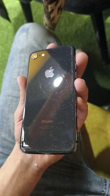 IPhone 8 Plus, 64 GB, Black Titanium, Barmaq izi