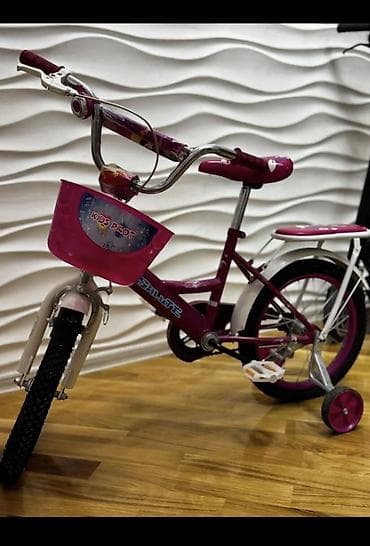 Yeni Dörd təkərli Uşaq velosipedi 14", sürətlərin sayı: 1, Ödənişli çatdırılma — 5