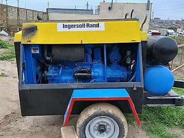 hava kompressorlar satisi: İcarəyə verilən mobil kompressor – Ingersoll Rand markası — 6