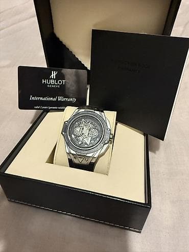 Qol saatı, Hublot, rəng - Qara