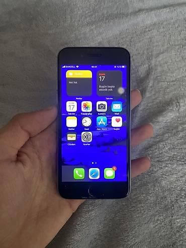 iphone 5s never lock: IPhone 6s, Серебристый, Отпечаток пальца — 1