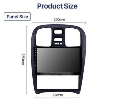 masin manitoru: Hyundai sonata 2007 üçün android monitor bundan başqa hər növ — 1
