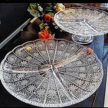 su qab: Bohemia cex xrustal lepe qabi. 31m sm. Cutu 220 azn qutuda — 1