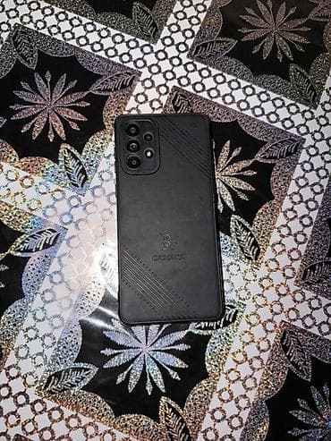 samsung a3 ekranı: Samsung Galaxy A73, 256 GB, rəng - Qara, Barmaq izi — 1