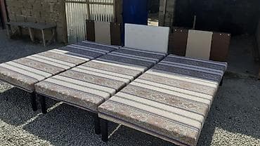 Çarpayılar təzə 1 nəfərlik 60 manat 2 nəfərlik 110 manat Kefiyətinə