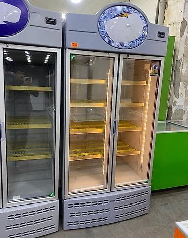 hazır vitrin: İki qapılı vitrin soyuducu - Şüşə qapılı, vitrin tipli kommersiya — 1