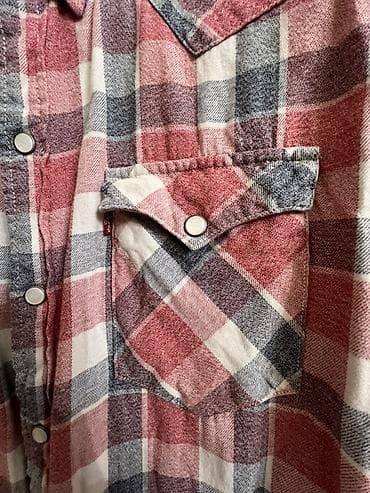 Kurtkalar: Köynək, LeviS, XL, rəng - Qırmızı — 1