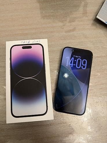 windows 10 pro: IPhone 14 Pro, 512 GB, Deep Purple, Zəmanət — 2