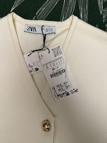Üst geyimi: Jilet, Zara, S, rəng - Ağ — 3