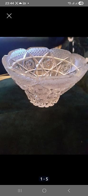 ev qapillari: Bir vaza, Xrustal — 5