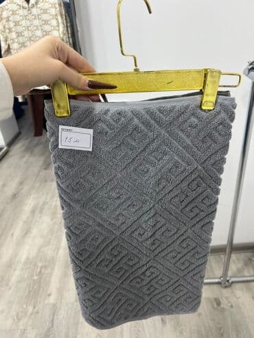 Mətbəx üçün rəng - Boz Pambıq Dəsmal — 35