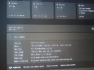 2 el iphone 11: Acer Nitro AN515-57 noutbuk – güclü oyun və iş performansı Texniki — 1