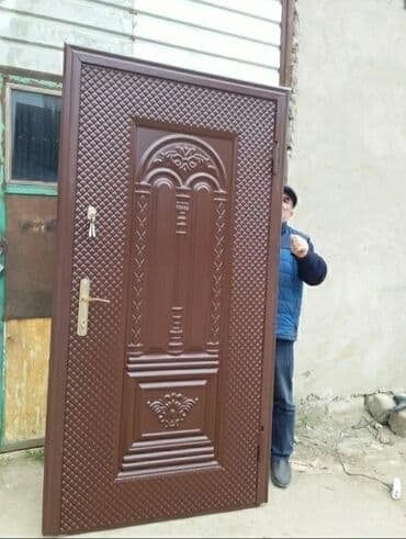 demir seyf qapılar: Новый Входная дверь C гарантией, Платная установка, Самовывоз — 16