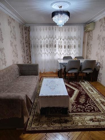 Daşınmaz əmlak: Ev öz evimdi. 3 otaqlı boyuk palqonu her bir şeraiti var. Əșyalidi. 80 — 2