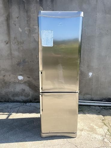 delfin: Yeni 2 qapılı Indesit Soyuducu Satılır, rəng - Bej, Dispenserli — 4