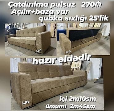 💫 *Divan* _*ENDİRİMLƏ*_ 💃🏻 Qiymət : *270₼* Hazır əldədir✔️ Kitab