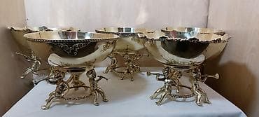 guzgu samdan: Bürünc dekorativ meyvə/qəlyanaltı qabları – barokko üslubunda — 6