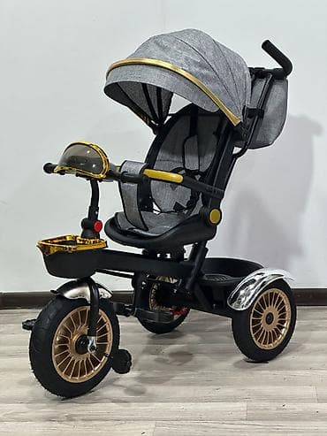 velosiped formalı uşaq arabası: Yeni Üç təkərli Uşaq velosipedi 12", Pulsuz çatdırılma, Ödənişli çatdırılma — 8